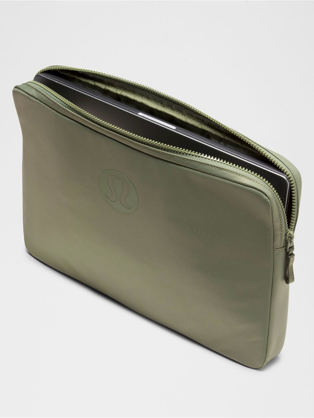 lululemon athletica Olive Green New Crew Laptop Sleeve